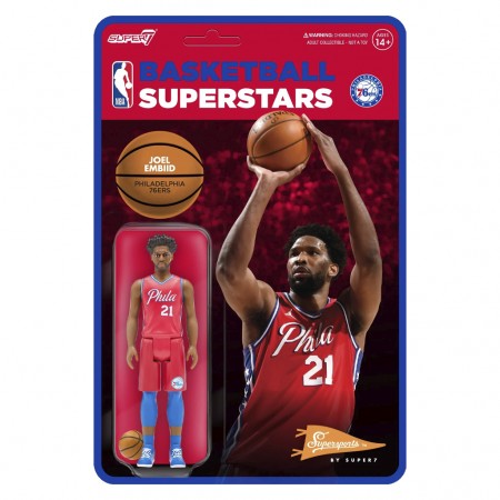 Boneco Super7 Nba Philadelphia - Joel Embiid 76ers 17593