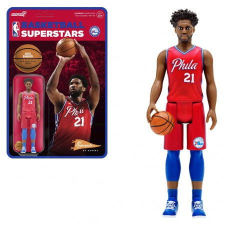 Boneco Super7 Nba Philadelphia - Joel Embiid 76ers 17593