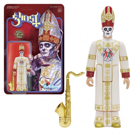 Boneco Super7 Rock Ghost - Papa Emeritus Nihil 8607