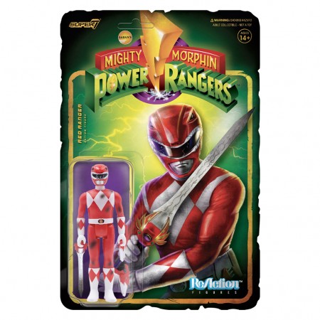 Boneco Super7 Mighty Morphin Power Rangers - Red Ranger 13397