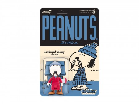 Boneco Super7 Peanuts - Snoopy Lumberjack 17098