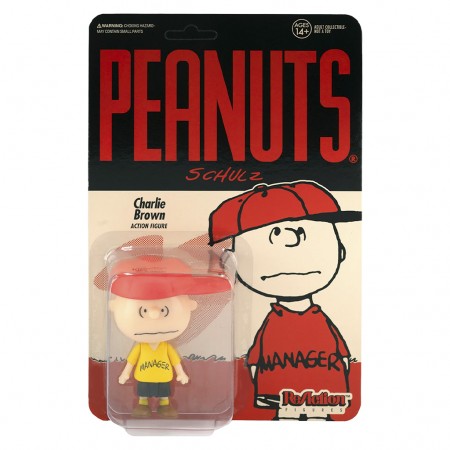 Boneco Super7 Peanuts - Charlie Brown Manager 6924