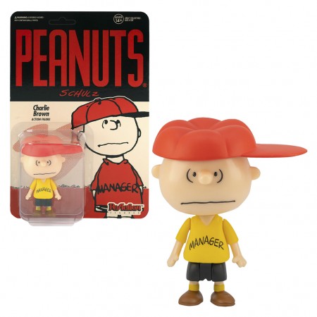 Boneco Super7 Peanuts - Charlie Brown Manager 6924