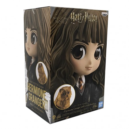 Esttua Banpresto Qposket Harry Potter - Hermione With Crookshanks 16651