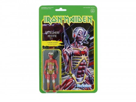 Boneco Super7 Rock Iron Maiden Somewhere In Time - Cyborg Eddie 0786