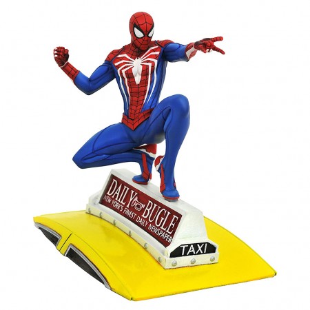 Esttua Diamond Select Marvel Gallery - Spider-man On Taxi 43338