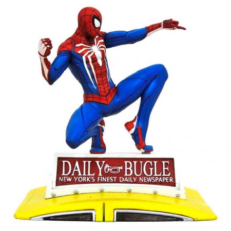 Esttua Diamond Select Marvel Gallery - Spider-man On Taxi 43338