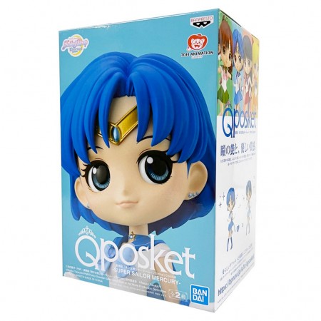 Esttua Banpresto Qposket Sailor Moon Eternal - Sailor Mercury Ver.a (16722)