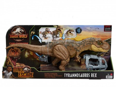 Boneco Jurassic World - Tyrannosaurus Rex Stomp N Escape 38623