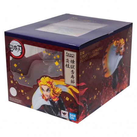 Esttua Bandai Figuarts Zero Demon Slayer: Kimetsu No Yaiba - Kyojuro Rengoku With Bloody Face 21054