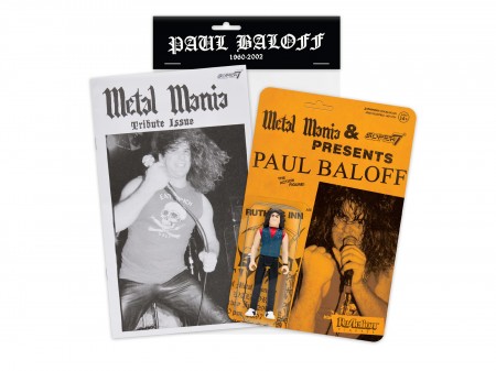 Boneco Super7 Rock Metal Mania - Paul Baloff 21194
