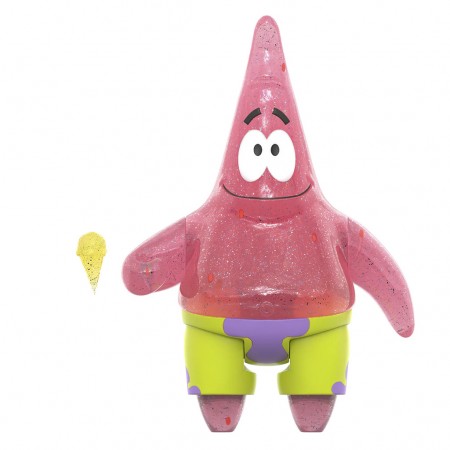 Boneco Super7 Bob Esponja - Bob Esponja e Patrick Gliter 2-pack 24027