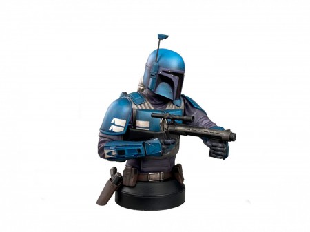 Boneco Diamond Select Star Wars - Madalorian Bust Deathwatch 43406