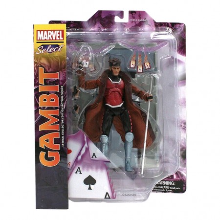 Boneco Diamond Select Marvel X-men - Gambit 20936