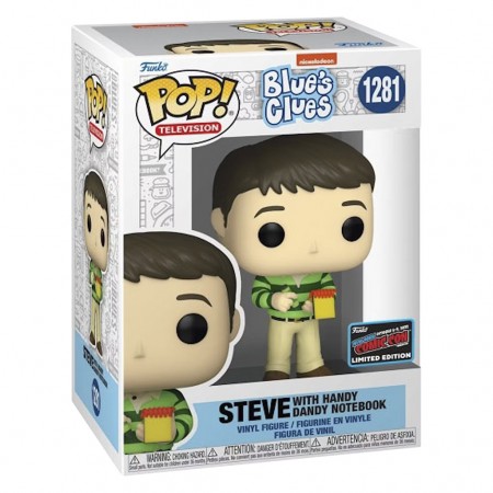 Funko Pop Blues Clues - Steve W/handy Dandy Notebook 1281