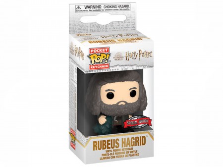 Chaveiro Funko Pop Keychain Harry Potter Holiday - Rubeus Hagrid 57976