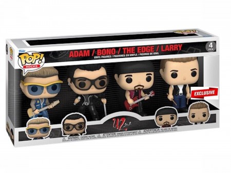 Funko Pop Rocks - U2 Zoo Tv 4pack 64688