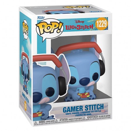 Funko Pop Disney - Lilo Stitch-stitch Gamer 1229