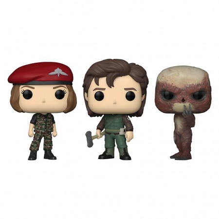 Funko Pop Television Stranger Things S4 3 Pack - Robin, Steve & Vecna  66909