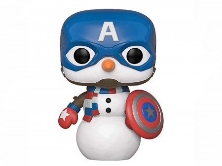Funko Pop Marvel Holiday - Captain America Snowman 532