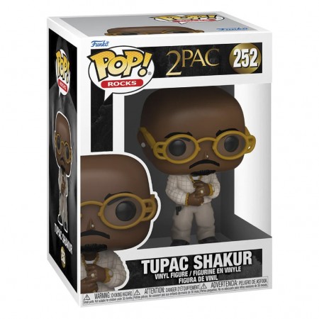 Funko Pop Rocks 2pac - Tupac Shakur 252