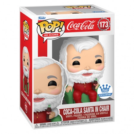 Funko Pop Ad Icons Coca-cola Exclusive - Santa In Chair 173