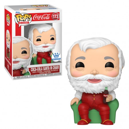 Funko Pop Ad Icons Coca-cola Exclusive - Santa In Chair 173