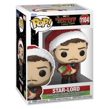 Funko Pop Guardians Galaxy Holiday - Star-lord 1104