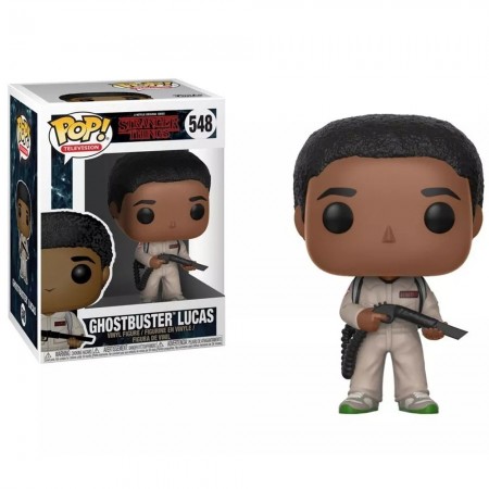 Funko Pop Television Stranger Things 3 - Lucas Ghostbuster 548