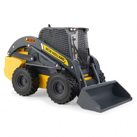 Mini Carregadeira Ertl - New Holland L334 Skid Steer Loader - Escala 1/16 (13932)