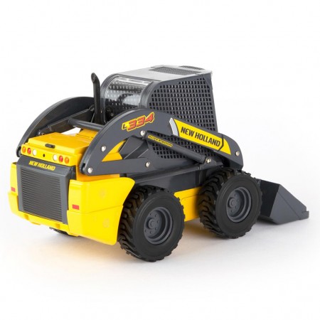 Mini Carregadeira Ertl - New Holland L334 Skid Steer Loader - Escala 1/16 (13932)