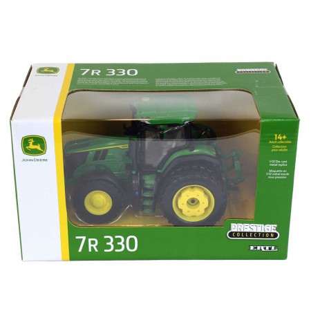 Trator Ertl - John Deere 7r 330 With Dual Wheels Prestige - Escala 1/32 (45723)