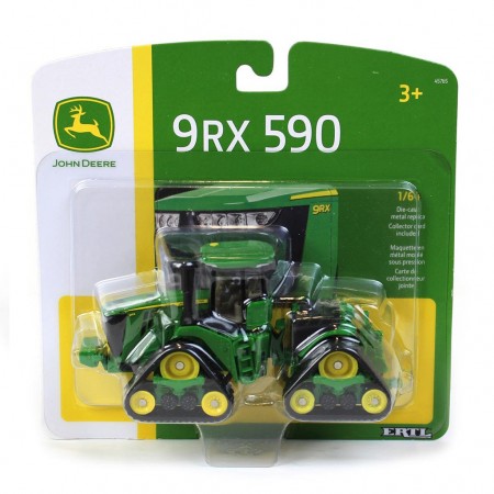 Trator Ertl - John Deere 9rx 590 With Tracks - Escala 1/64 (45765)