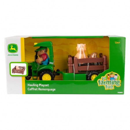 John Deere 1st Farming Fun Hauling Play Set (46922a)