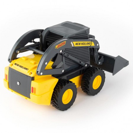Mini Carregadeira Ertl - New Holland L225 Skid Steer Set + Acessrios - Escala 1/16 (47351)