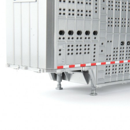 Caminho Ertl - John Deere Freightliner 122sd Com Trailer de Gado - Escala 1/32 (47362)
