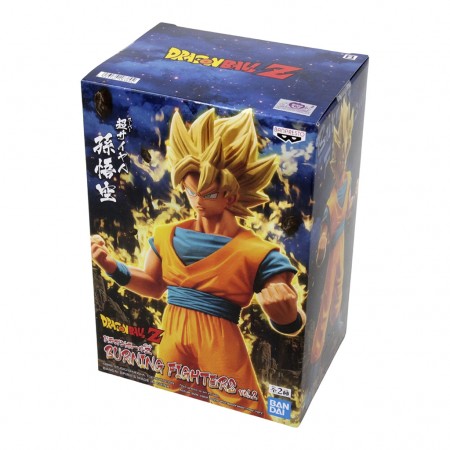 Esttua Banpresto Dragon Ball Z Burning Fighter Vol. 2 - Son Goku 18389
