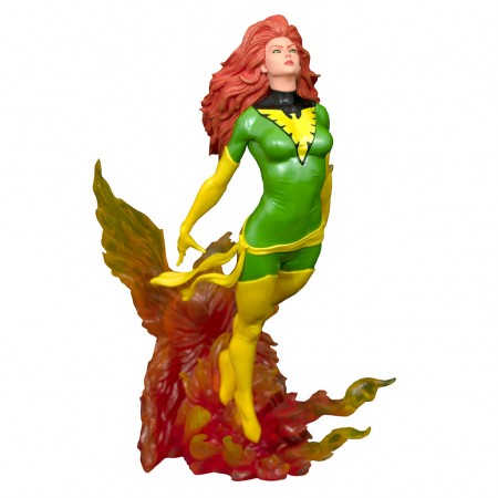 Esttua Diamond Select Gallery Marvel X-men San Diego 2022 Exclusive - Phoenix (green) 47459
