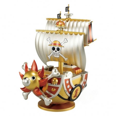 Esttua Banpresto One Piece Mega World Collectable Gold Color - Thousand Sunny 18974