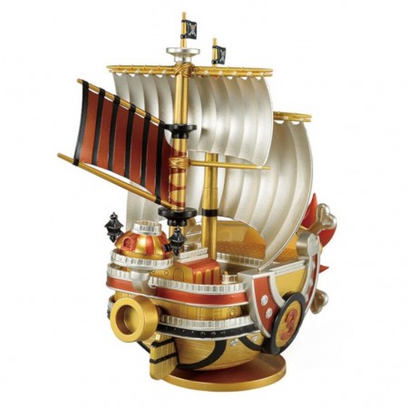 Esttua Banpresto One Piece Mega World Collectable Gold Color - Thousand Sunny 18974