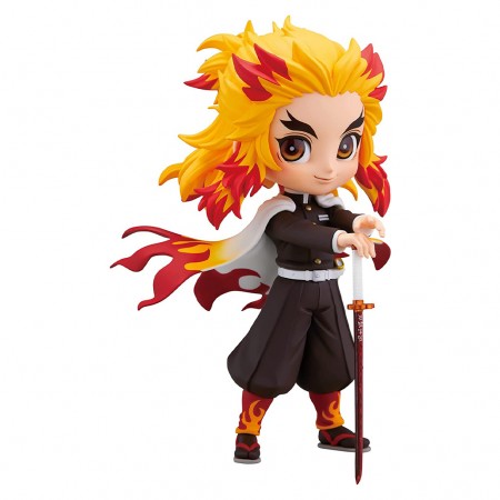 Esttua Banpresto Qposket Demon Slayer - Kyojuro Rengoku Version a 17031
