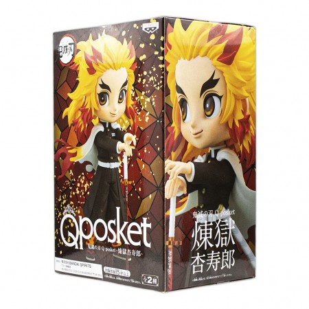 Esttua Banpresto Qposket Demon Slayer - Kyojuro Rengoku Version a 17031