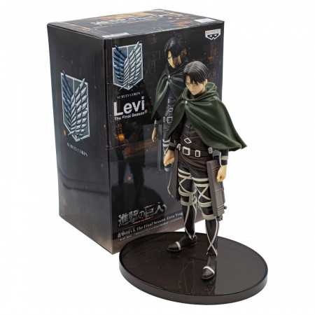 Esttua Banpresto Attack On Titan The Final Season - Levi Ackerman Version B 19022