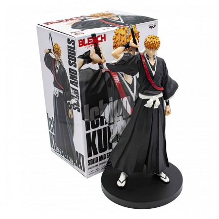 Esttua Banpresto Bleach Solid And Souls - Ichigo Kurosaki 19028