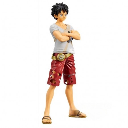 Esttua Banpresto One Piece Dxf Grandline Vol 6 - Monkey D. Luffy (filme Red) 19064