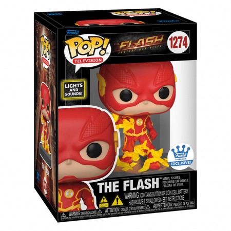 Funko Pop Television Dc The Flash Exclusive - Flash Lights And Sounds 1274