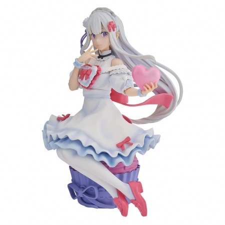 Esttua Bandai Spirits Ichibansho Re:zero - Starting Life In Another World - Emilia (sweet Happy Life)
