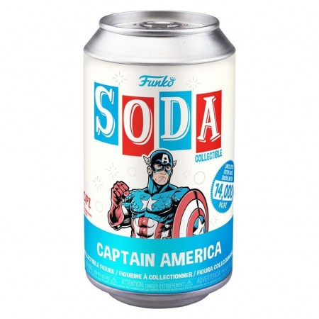 Funko Vinyl Soda Marvel - Captain America 54960