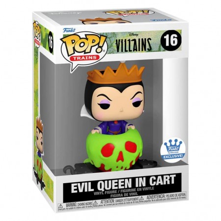 Funko Pop Trains  Disney Villains Exclusive - Evil Queen In Cart 16