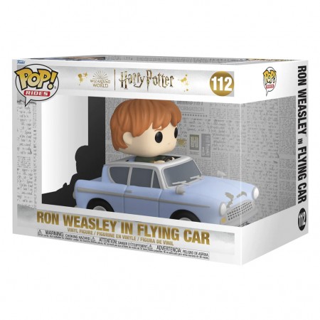Funko Pop Rides Harry Potter 20th - Ron Weasley In Flying Car 112